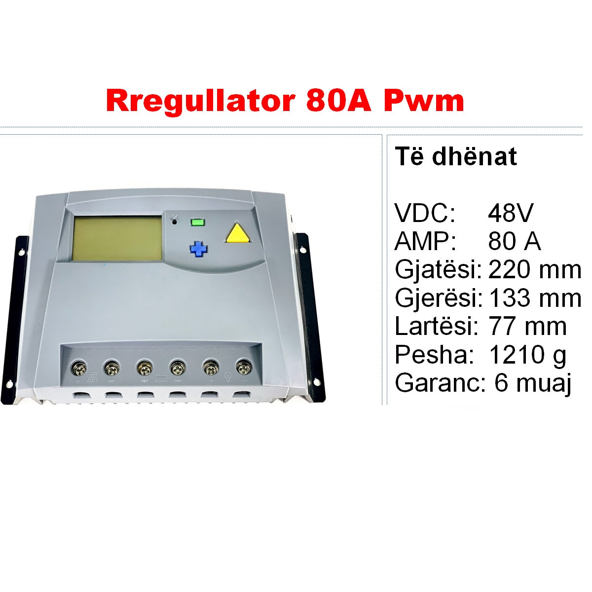 Rregullator Karikimi SK80D 48VDC